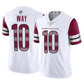 Punc W.Commanders #10 Tress Way Player White Limited Vapor Home Game Stitched Jerseys