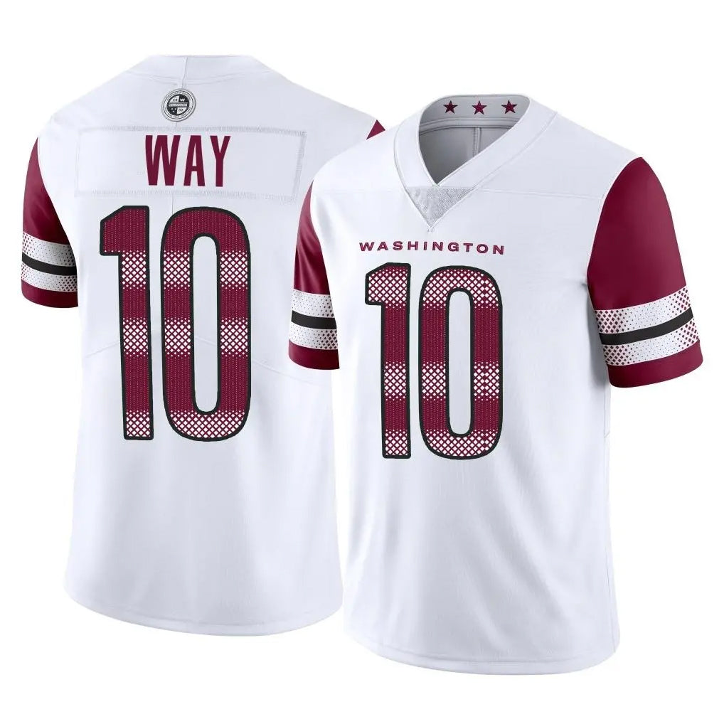 Punc W.Commanders #10 Tress Way Player White Limited Vapor Home Game Stitched Jerseys