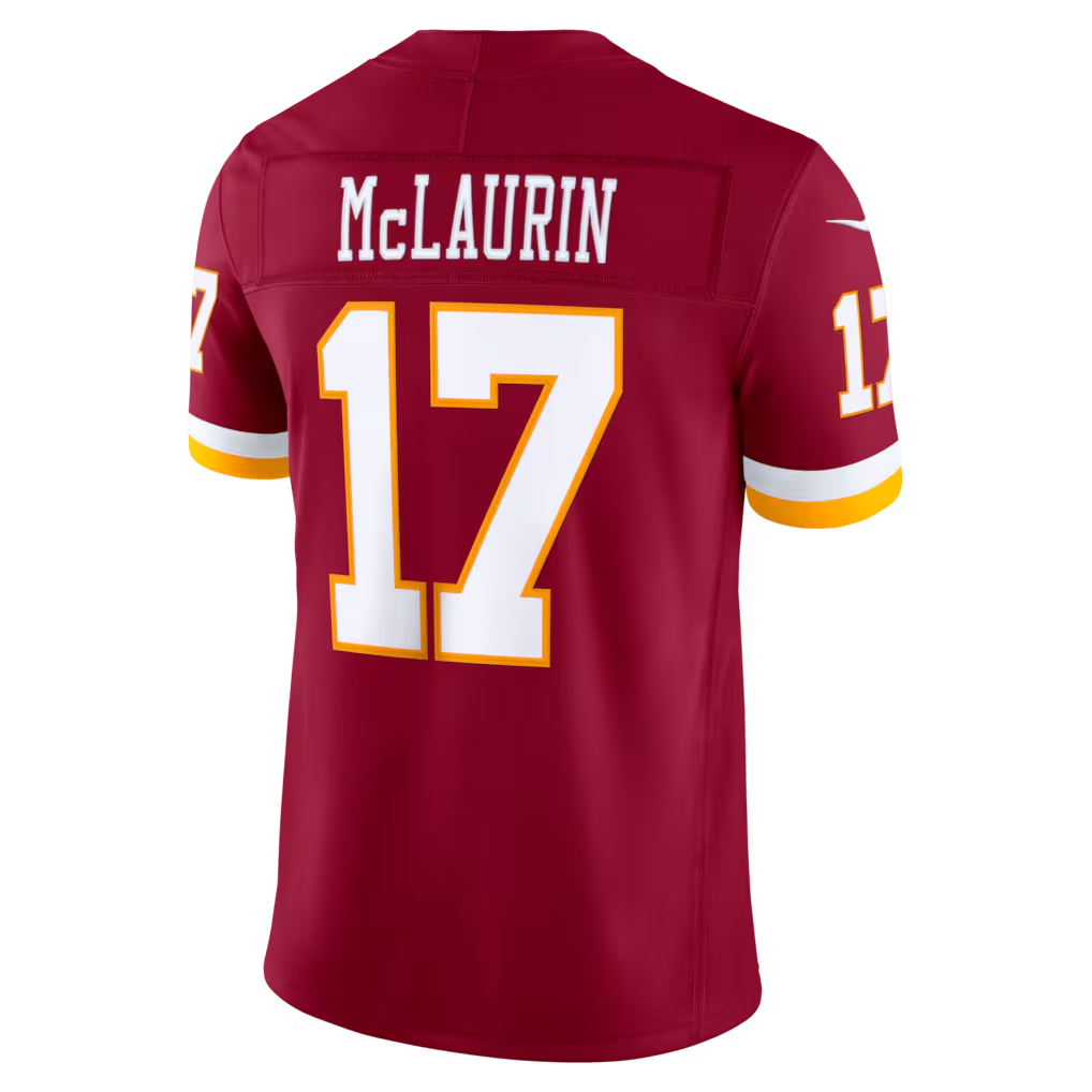 Punc W.Commanders #17 Terry McLaurin Burgundy Team Vapor F.U.S.E. Stitched Limited Jerseys