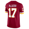 Punc W.Commanders #17 Terry McLaurin Burgundy Team Vapor F.U.S.E. Stitched Limited Jerseys