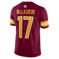 Punc W.Commanders #17 Terry McLaurin Player Burgundy Vapor Limited Stitched Jerseys