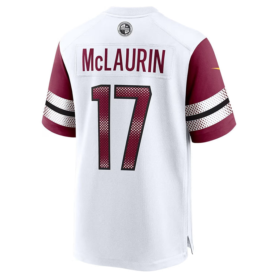 Punc W.Commanders #17 Terry McLaurin Player WHITE Game Stitched Jerseys