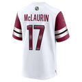Punc W.Commanders #17 Terry McLaurin Player WHITE Game Stitched Jerseys