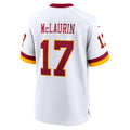 Punc W.Commanders #17 Terry McLaurin Player White Home Game Stitched Jerseys