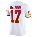 Punc W.Commanders #17 Terry McLaurin Player White Vapor Limited Stitched Jerseys