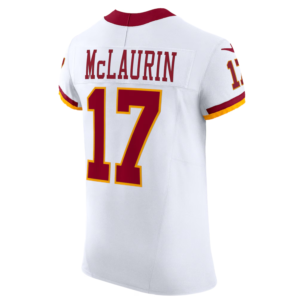 Punc W.Commanders #17 Terry McLaurin White Alternate 2 Super Bowl Era Vapor F.U.S.E. Elite Stitched Jerseys