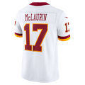 Punc W.Commanders #17 Terry McLaurin White Vapor F.U.S.E. Stitched Limited Jerseys