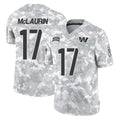 Punc W.Commanders #17 Terry Mclaurin Player Arctic Camo Limited Salute To Service Home Game Stitched Jerseys