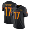 Punc W.Commanders #17 Terry Mclaurin Player Black Vapor Untouchable Home Game Stitched Jerseys
