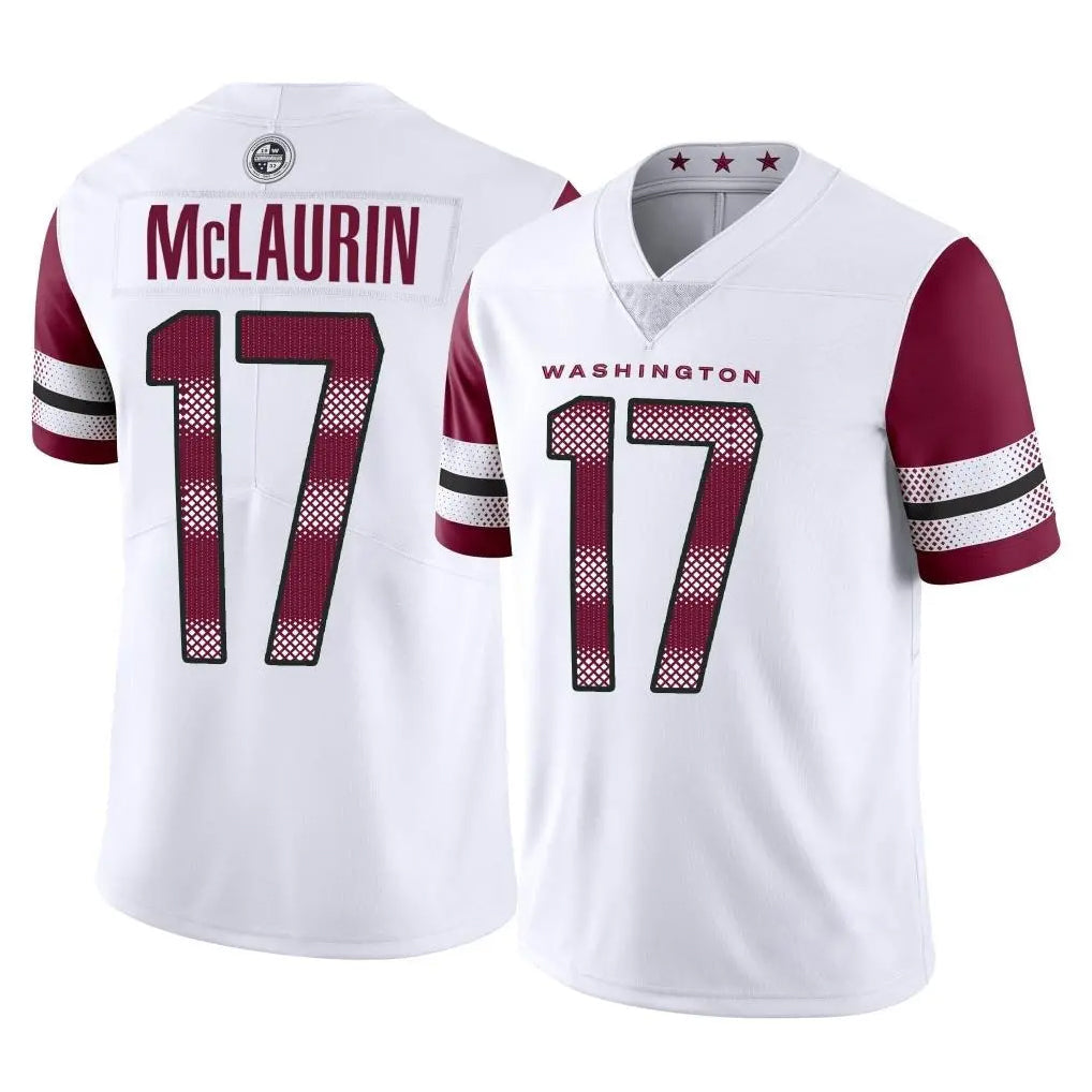 Punc W.Commanders #17 Terry Mclaurin Player White Limited Vapor Home Game Stitched Jerseys