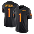Punc W.Commanders #1 Deebo Samuel Sr Player Black Vapor F.U.S.E. Limited Football Jerseys