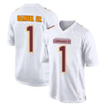 Punc W.Commanders #1 Deebo Samuel Sr Player Tundra White Fashion Game Stitched Jerseys
