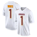 Punc W.Commanders #1 Rachaad White Player White Tundra Fashion Home Game Stitched Jerseys