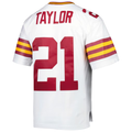 Punc W.Commanders #21 Sean Taylor Mitchell & Ness White Legacy Replica Jersey Stitched Puhic Game Jerseys