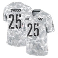 Punc W.Commanders #25 Nick Cross Player Arctic Camo Limited Salute To Service Home Game Stitched Jerseys