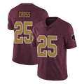 Punc W.Commanders #25 Nick Cross Player Burgundy Alternate Vapor Untouchable Home Game Stitched Jerseys