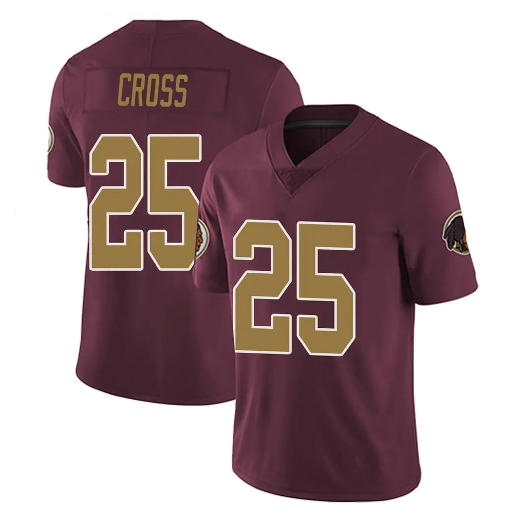 Punc W.Commanders #25 Nick Cross Player Burgundy Alternate Vapor Untouchable Home Game Stitched Jerseys