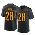 Punc W.Commanders #28 Darrell Green Player Black Home Game Stitched Jerseys