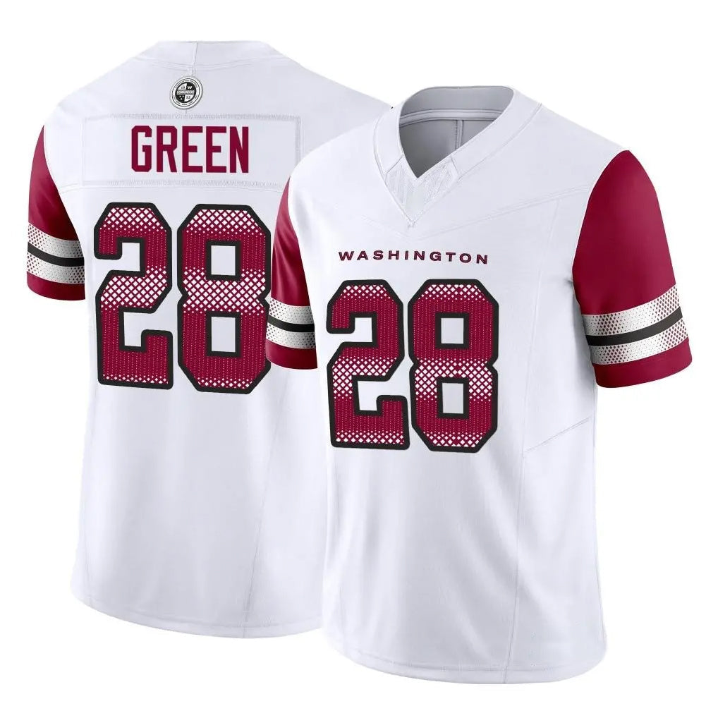 Punc W.Commanders #28 Darrell Green Player  White Vapor F.U.S.E. Limited Stitched Jerseys