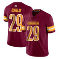 Punc W.Commanders #29 Rasul Douglas Player Burgundy Limited Vapor Home Game Stitched Jerseys
