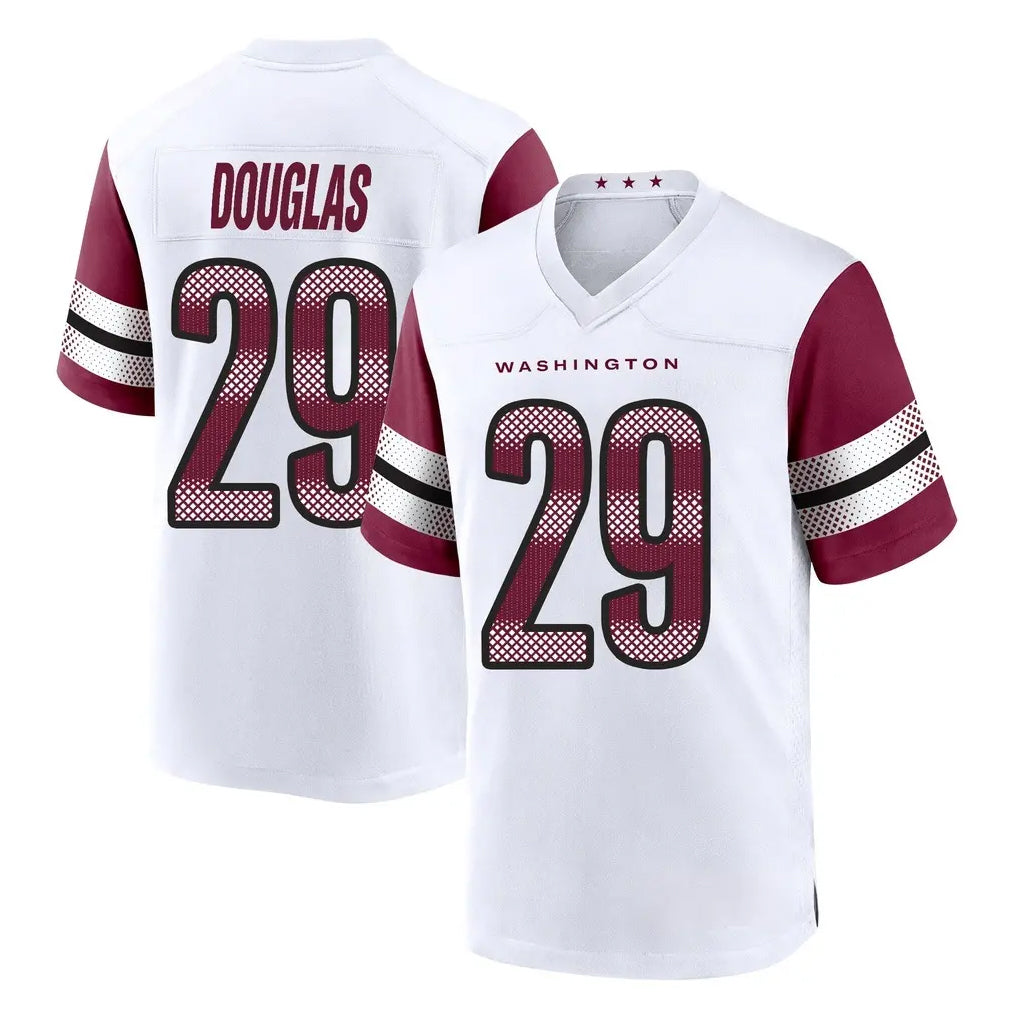 Punc W.Commanders #29 Rasul Douglas Player White Game Home Stitched Jerseys