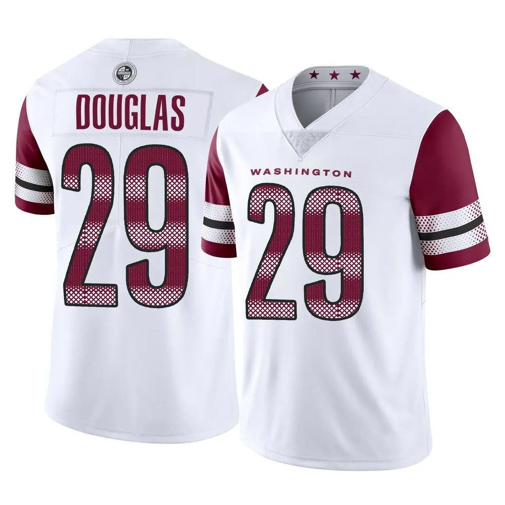 Punc W.Commanders #29 Rasul Douglas Player White Limited Vapor Home Game Stitched Jerseys