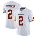 Punc W.Commanders #2 Amik Robertson Player White Limited Vapor Untouchable Home Game Stitched Jerseys