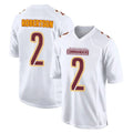 Punc W.Commanders #2 Amik Robertson Player White Tundra Fashion Home Game Stitched Jerseys