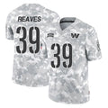 Punc W.Commanders #39 Jeremy Reaves Player Arctic Camo Limited Salute To Service Home Game Stitched Jerseys