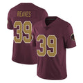Punc W.Commanders #39 Jeremy Reaves Player Burgundy Alternate Vapor Untouchable Home Game Stitched Jerseys