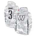 Punc W.Commanders #3 Stefon Diggs Player Arctic Camo Limited Salute to Service Pullover Hoodies Game Stitched Jerseys