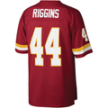 Punc W.Commanders #44 John Riggins Mitchell & Ness Burgundy Legacy Stitched Puhic Replica Jersey