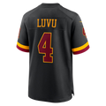 Punc W.Commanders #4 Frankie Luvu Black Hail Raiser Alternate Game Stitched Jerseys