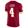Punc W.Commanders #4 Frankie Luvu Burgundy Team Vapor F.U.S.E. Stitched Limited Jerseys