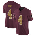 Punc W.Commanders #4 Frankie Luvu Player Burgundy Alternate Vapor Untouchable Home Game Stitched Jerseys