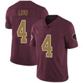Punc W.Commanders #4 Frankie Luvu Player Burgundy Alternate Vapor Untouchable Limited  Stitched Jerseys