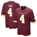 Punc W.Commanders #4 Frankie Luvu Player Burgundy Game Stitched Jerseys
