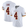 Punc W.Commanders #4 Frankie Luvu Player White Limited Vapor Untouchable Home Game Stitched Jerseys