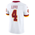Punc W.Commanders #4 Frankie Luvu White Vapor F.U.S.E. Stitched Limited Jerseys