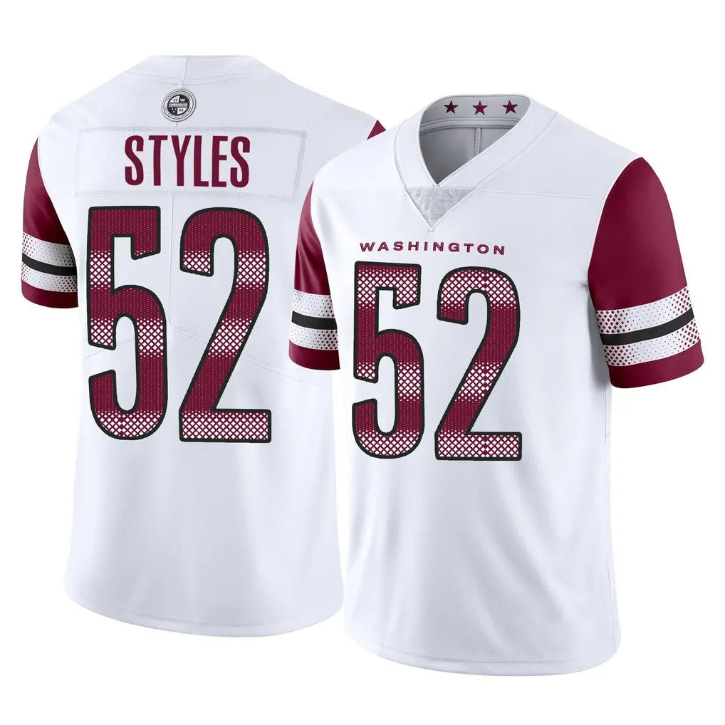 Punc W.Commanders #52 Sonny Styles Player White Limited Vapor Home Game Stitched Jerseys