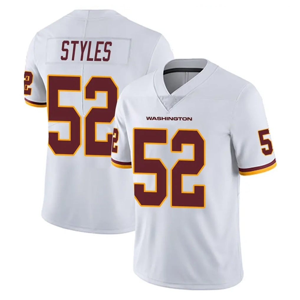 Punc W.Commanders #52 Sonny Styles Player White Limited Vapor Untouchable Home Game Stitched Jerseys