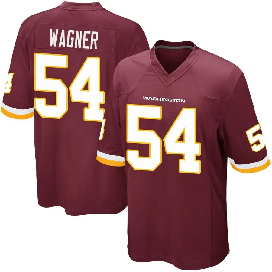 Punc W.Commanders #54 Bobby Wagner Player Burgundy Game Stitched Jerseys