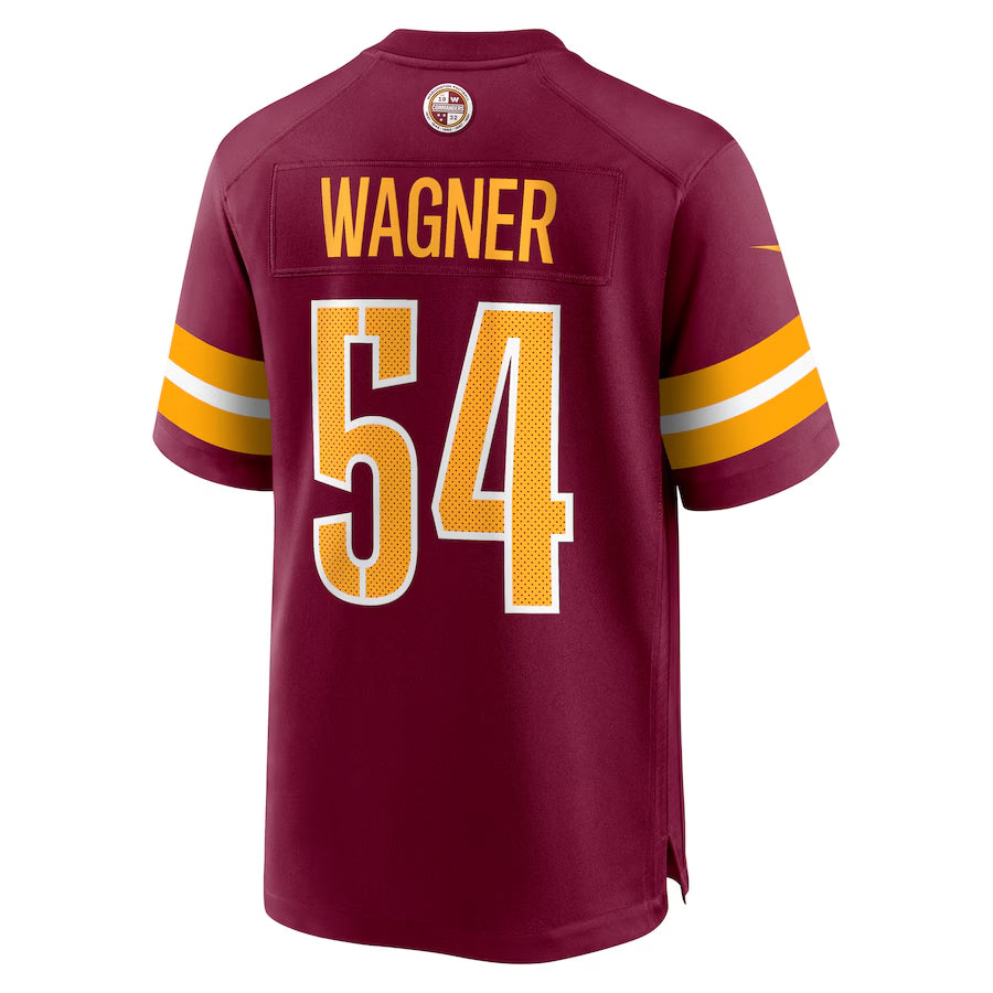 Punc W.Commanders #54 Bobby Wagner Player Burgundy Home Game Stitched Jerseys