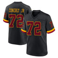Punc W.Commanders #72 Josh Conerly Jr. Player Black Limited Home Game Stitched Jerseys