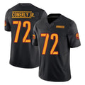 Punc W.Commanders #72 Josh Conerly Jr. Player Black Limited Vapor F.U.S.E. Home Game Stitched Jerseys