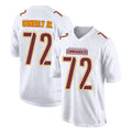 Punc W.Commanders #72 Josh Conerly Jr. Player White Tundra Fashion Home Game Stitched Jerseys
