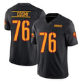 Punc W.Commanders #76 Sam Cosmi Player Black Limited Vapor F.U.S.E. Home Game Stitched Jerseys