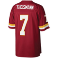 Punc W.Commanders #7 Joe Theismann Mitchell & Ness Burgundy Legacy Replica Stitched Puhic Jersey