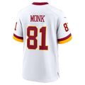 Punc W.Commanders #81 Art Monk White Alternate 2 Game Stitched Jerseys