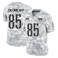 Punc W.Commanders #85 Chig Okonkwo Player Arctic Camo Limited Salute To Service Home Game Stitched Jerseys